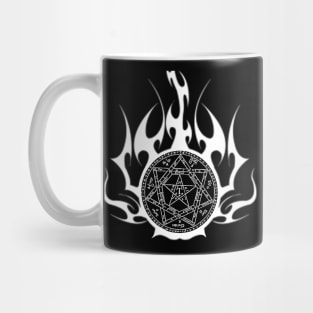 Demonology Flames Mug